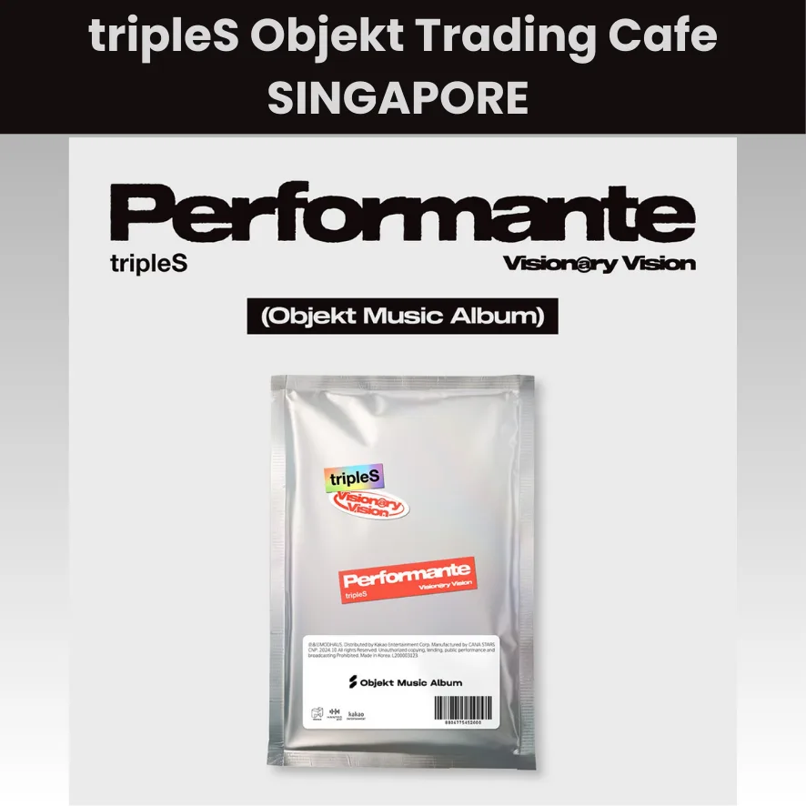 tripleS Objekt Trading Cafe in Singapore - Infinity Kpop